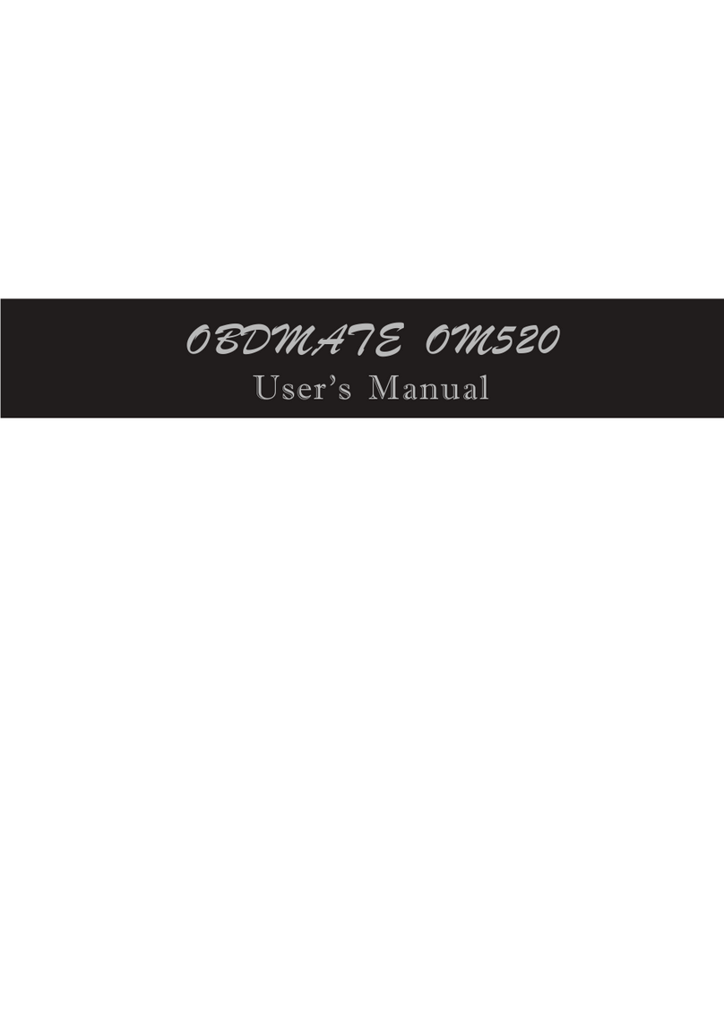 Obdmate om520 user manual