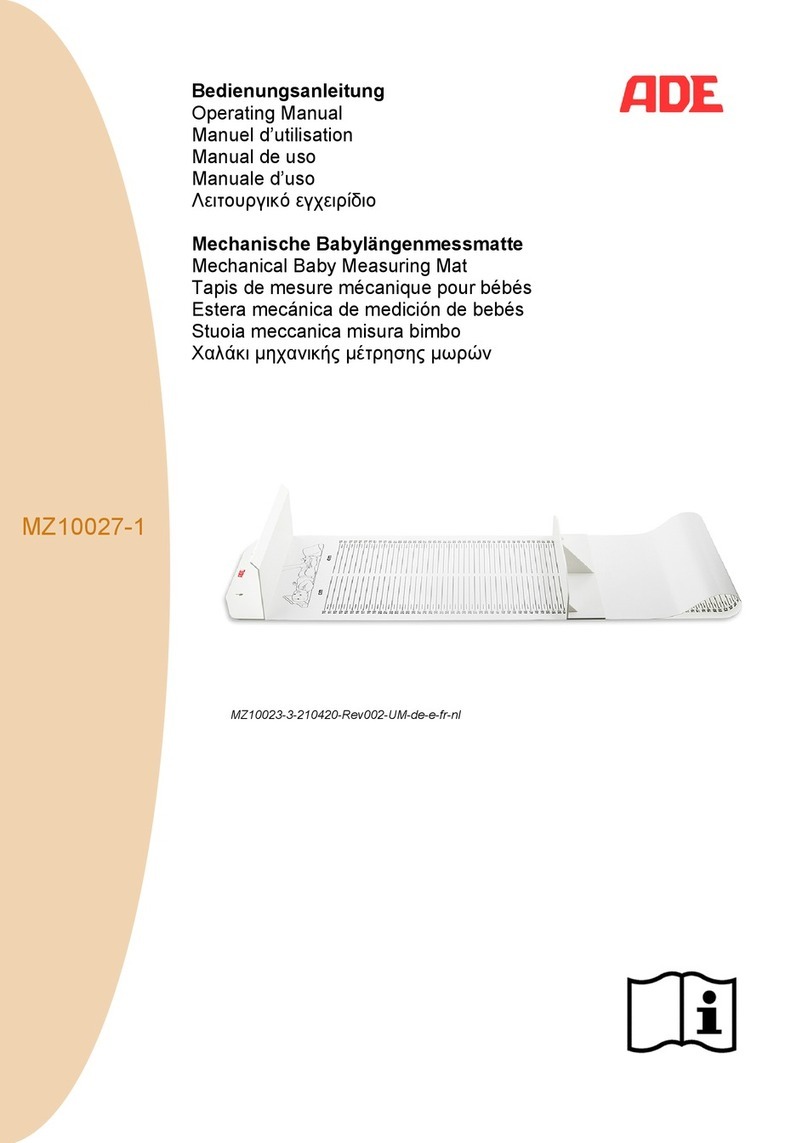 ADE MZ10027-1 operating manual