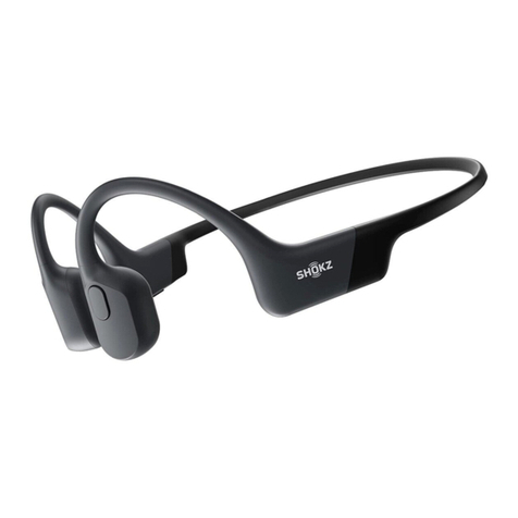 shokz OpenRun S803 User manual