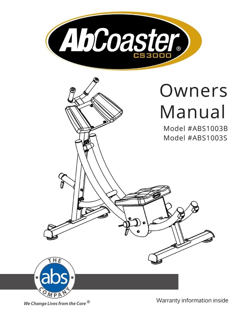 Abs Company AbCoaster CS3000 owner's manual