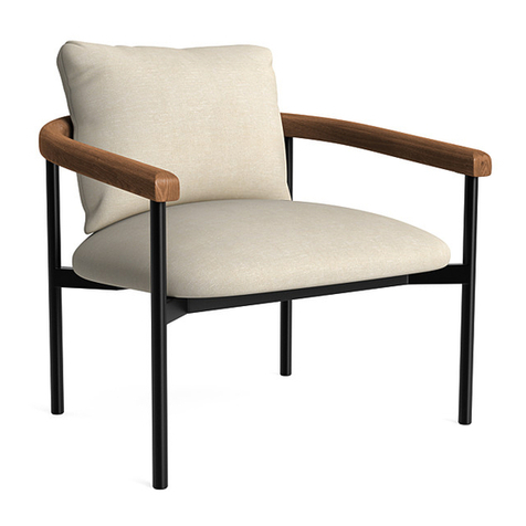 Inside Weather ADA LOUNGE CHAIR manual