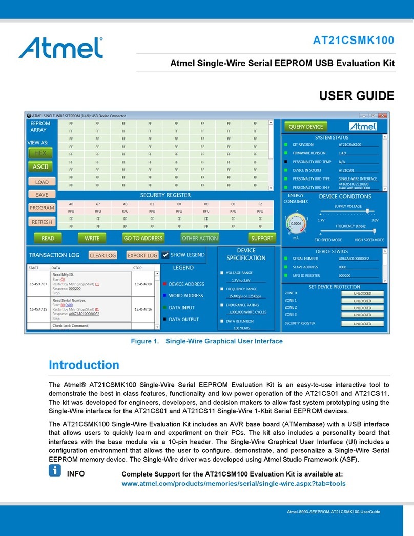 Atmel AT21CSMK100 User manual