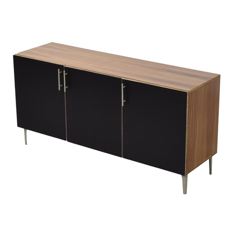 Inside Weather VOSS SIDEBOARD User manual