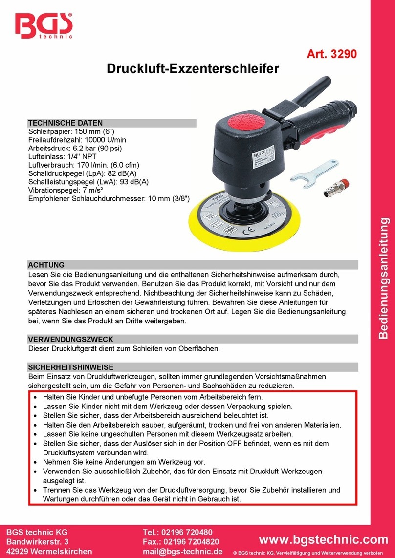 BGS technic BGS 3290 User manual