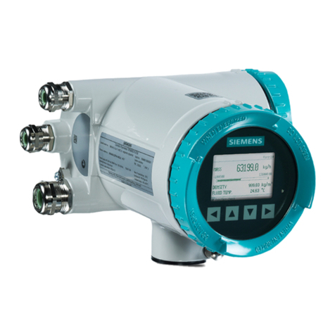 Siemens SITRANS FCT030 User manual