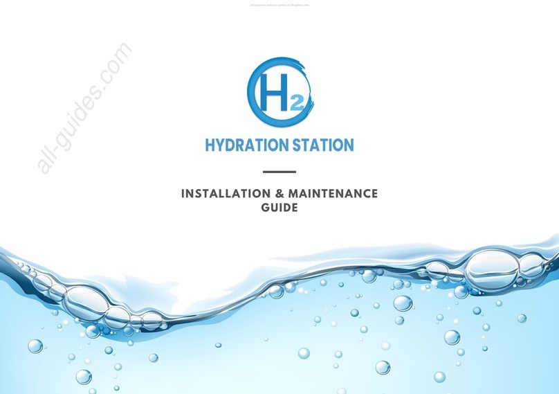 Westomatic H2O Hydration Station Operating and safety instructions Westomatic H2O Hydration Station Operating and safety instructions