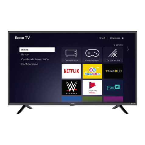 Philips Roku TV 32PFL4756/F8 User manual