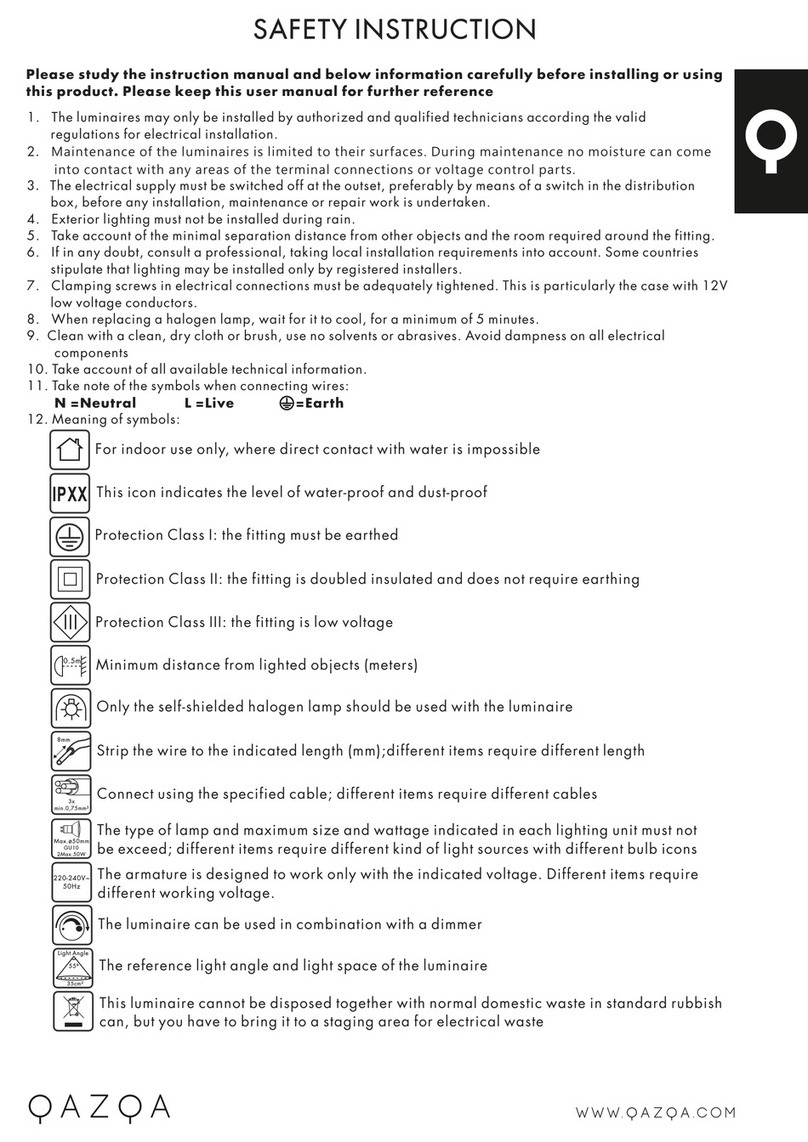 Qazqa 102410 User manual