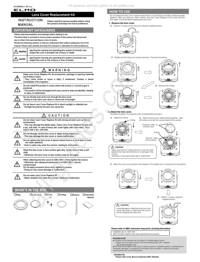 Elmo QBiC MS-1 instruction manual