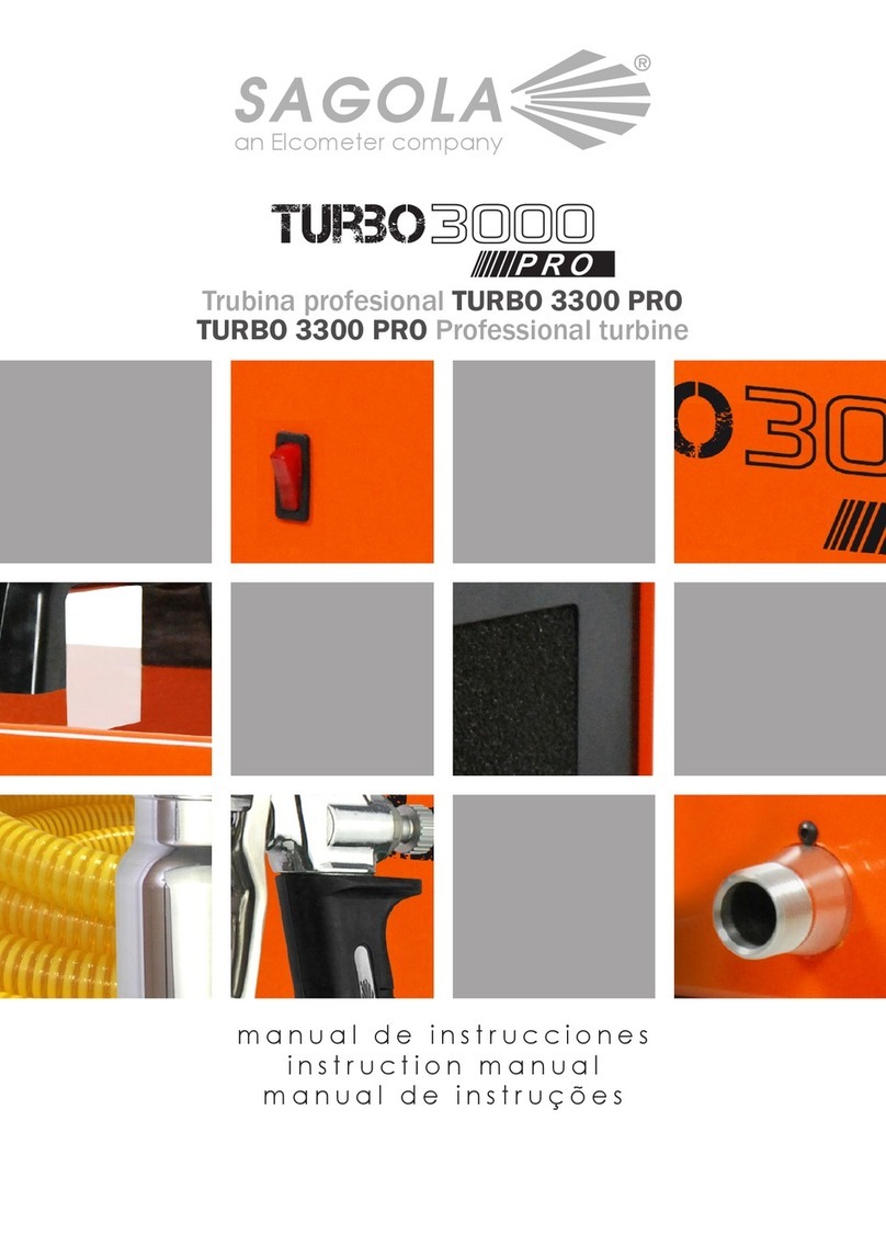 Sagola TURBO 3300 PRO instruction manual Sagola TURBO 3300 PRO instruction manual