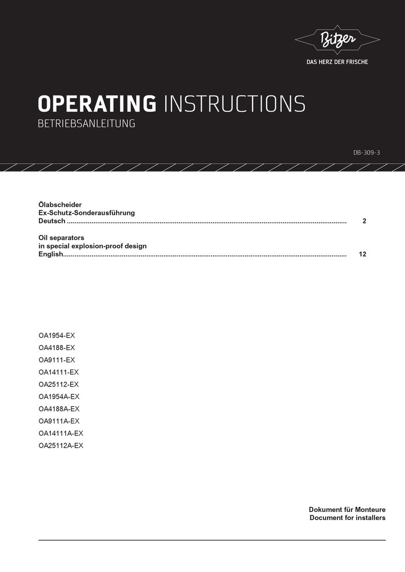 Bitzer OA1954-EX Operation instructions