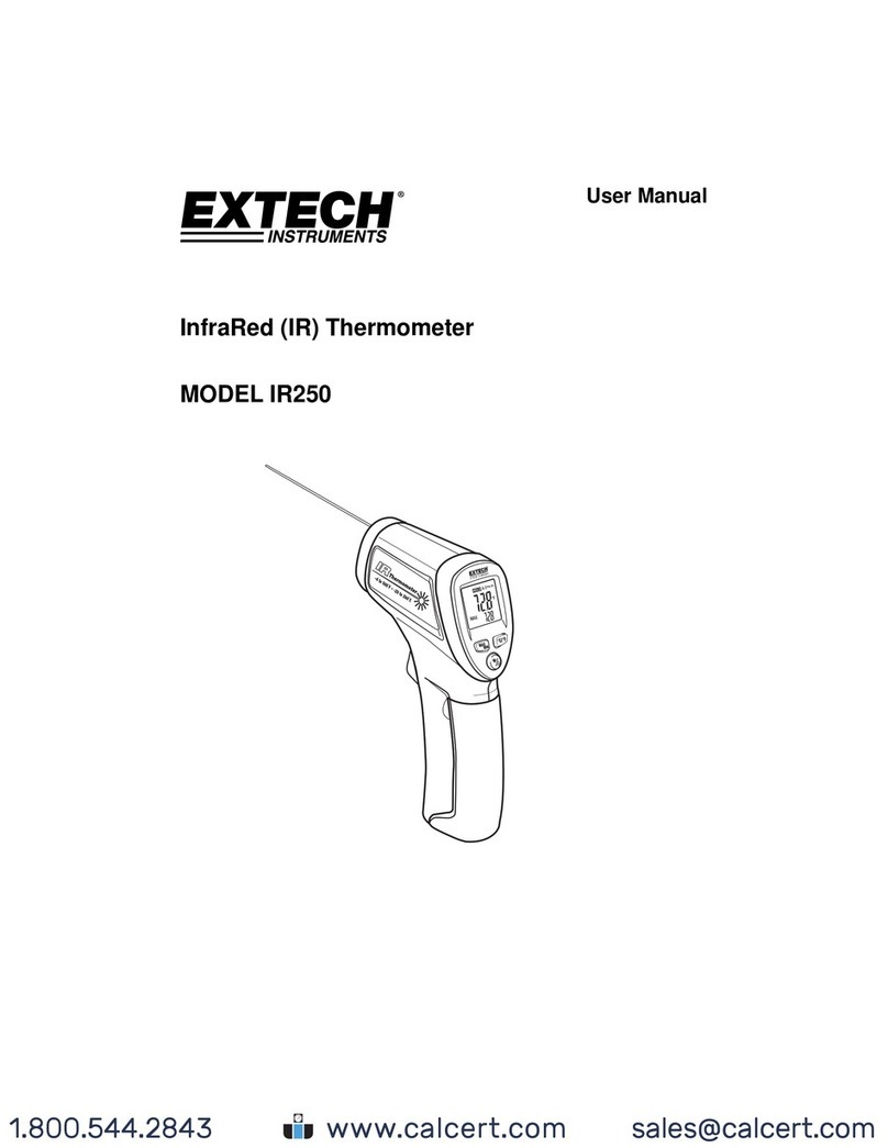 Extech Instruments IR250 User manual