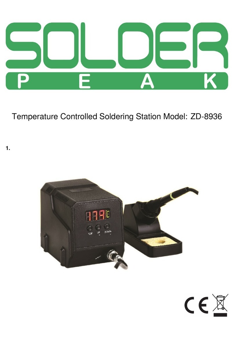 SOLDER PEAK ZD-8936 manual
