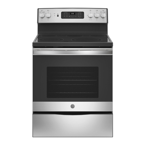 GE JB655 User manual