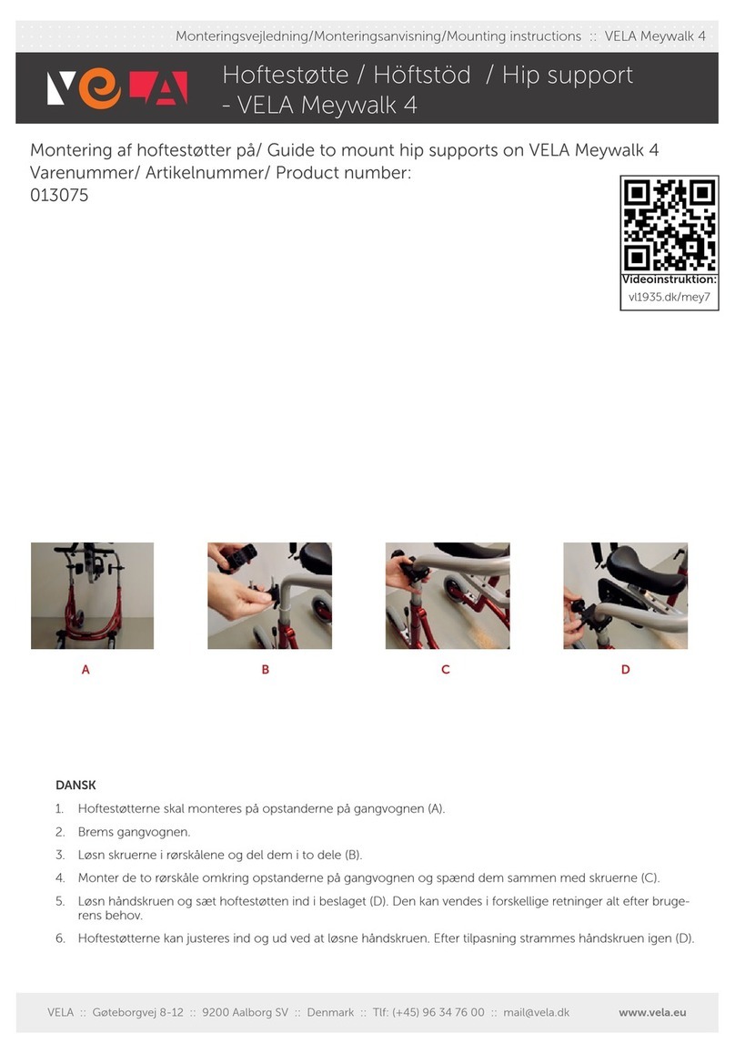 Vela Meywalk 4 Medium User manual