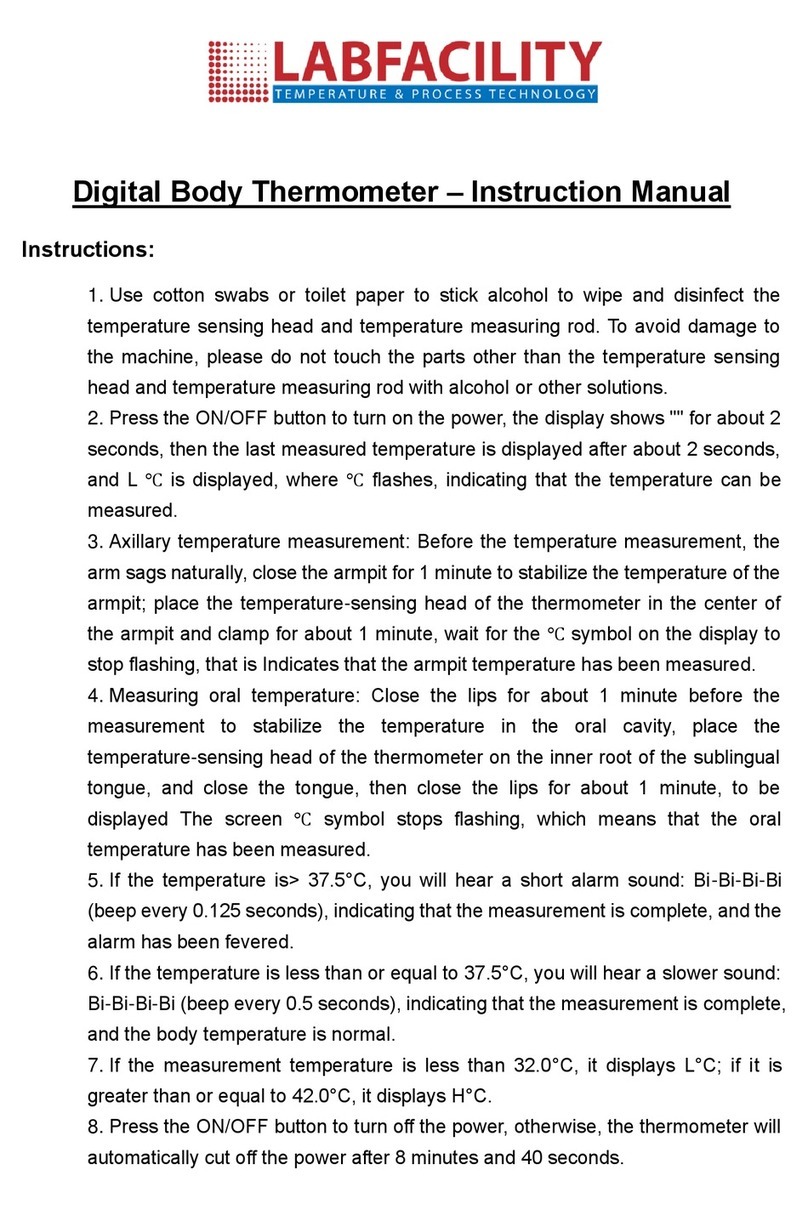 Labfacility XE-4095-001 instruction manual