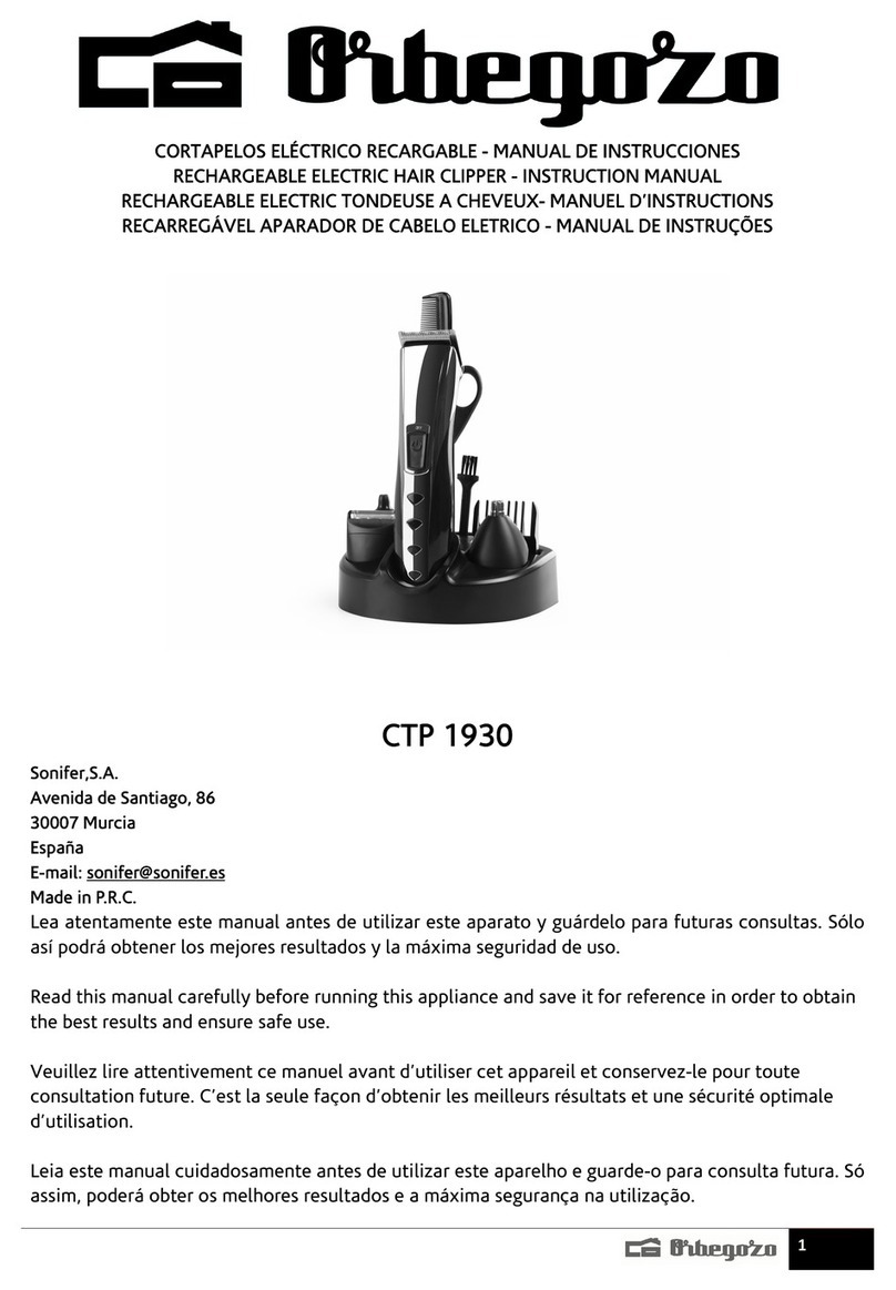 Orbegozo CTP 1930 User manual