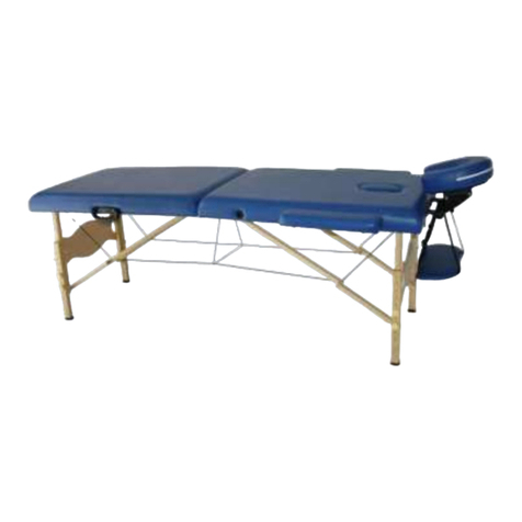 LUXTON HOME Premium Memory Foam Massage Table user manual