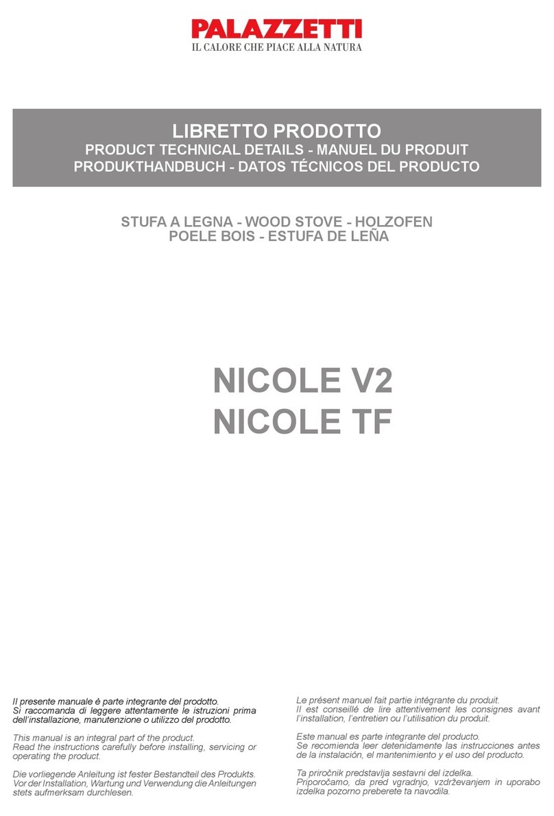 Palazzetti NICOLE V2 Installation guide