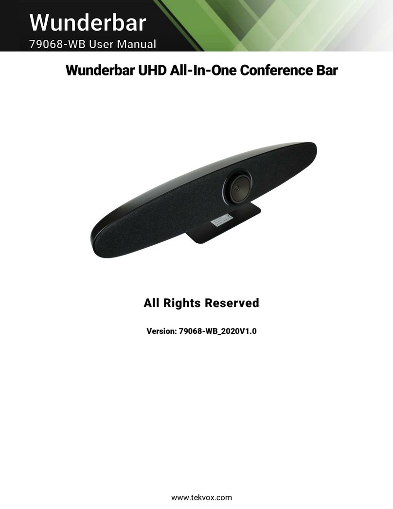 Tekvox Wunderbar User manual