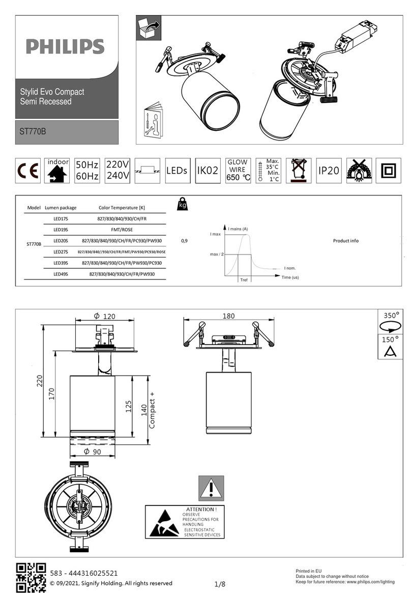 Philips Stylid Evo Compact ST770B manual