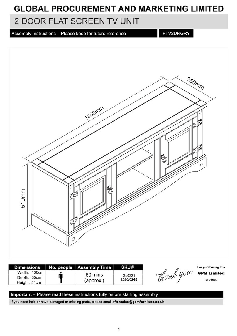 GMP FTV2DRGRY User manual