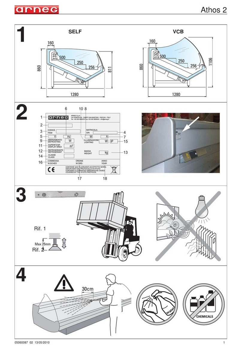 Arneg Athos 2 VCB Installation and use manual