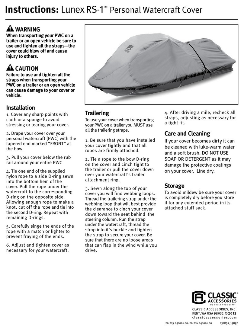 Classic Accessories Lunex RS-1 instructions Classic Accessories Lunex RS-1 instructions
