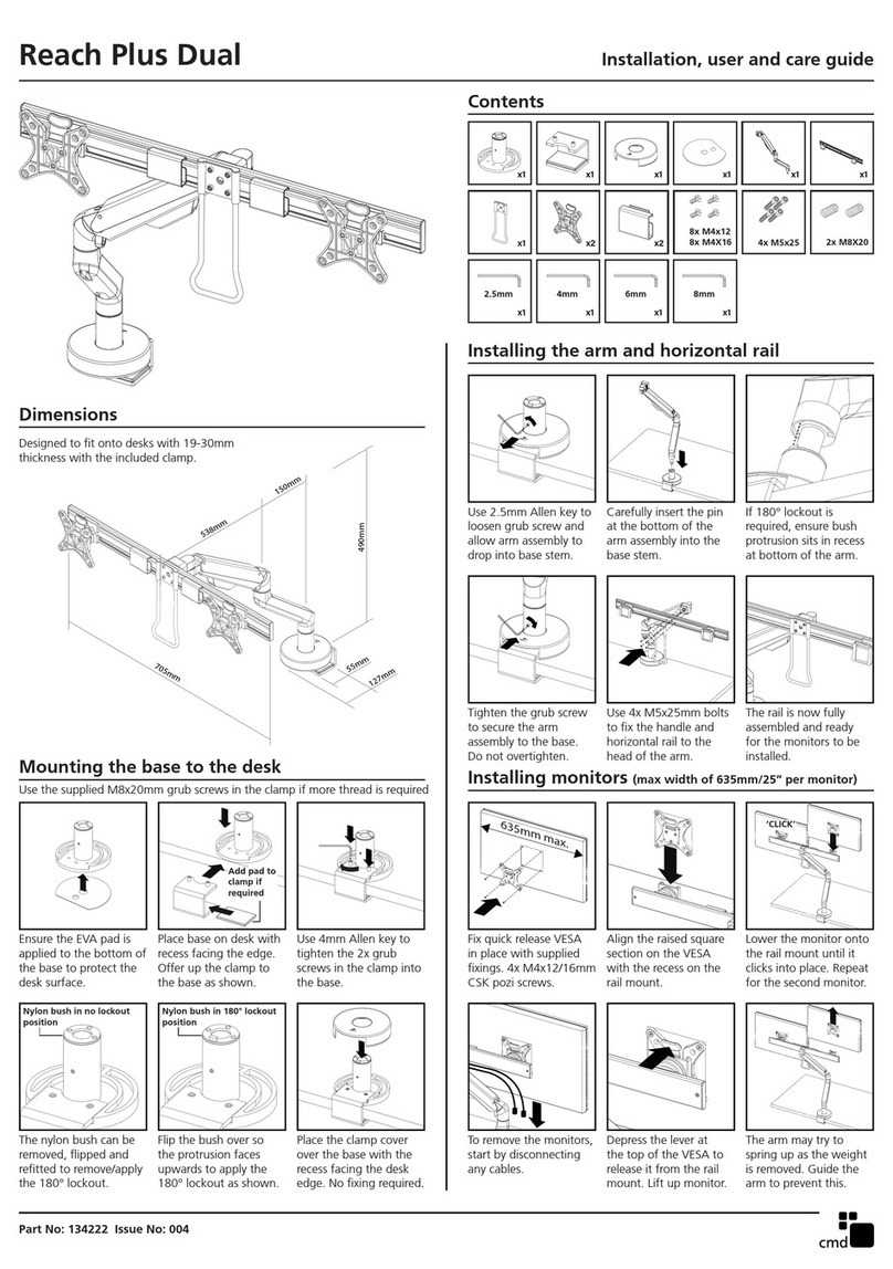 CMD Reach Plus Dual User manual