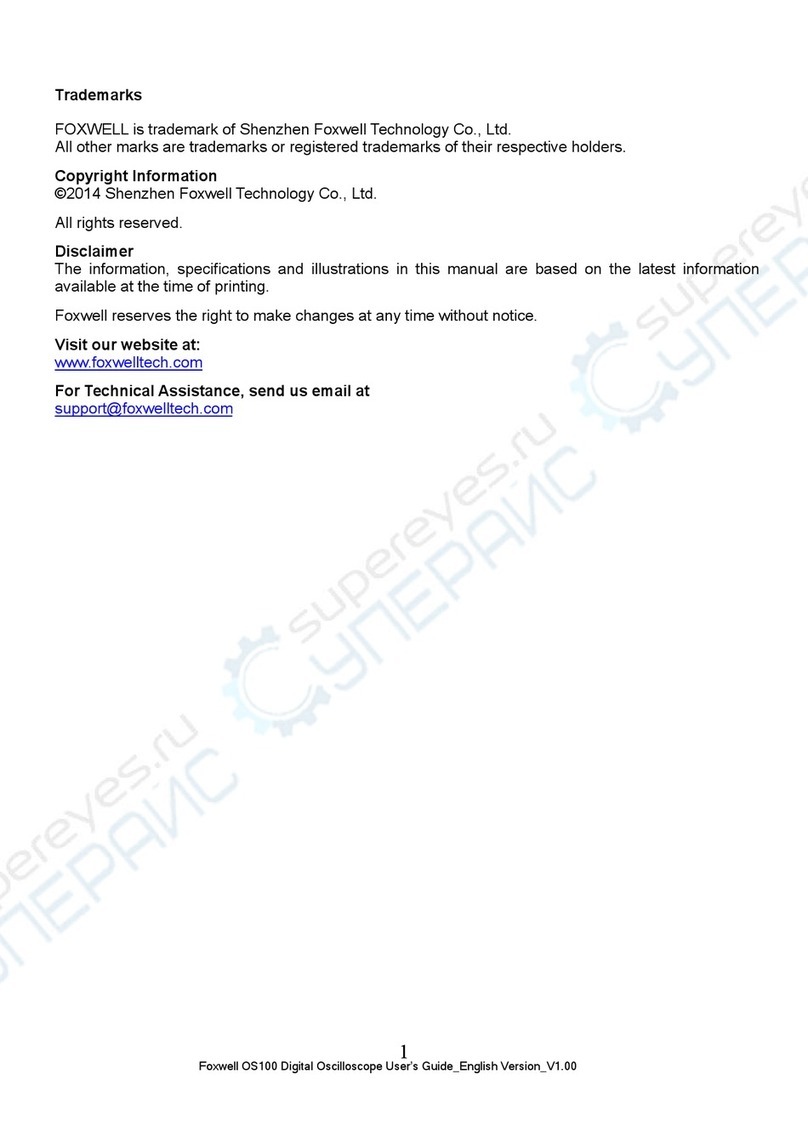 Foxwell OS100 user manual