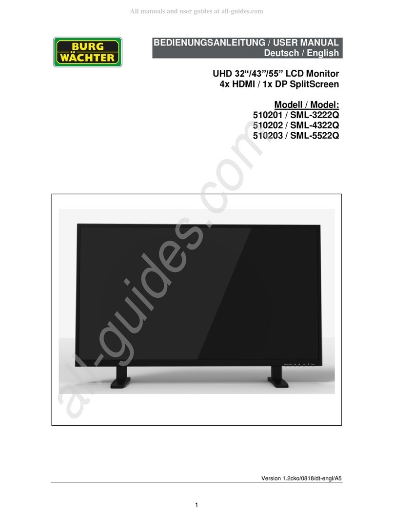 Burg Wächter SML-3222Q User manual