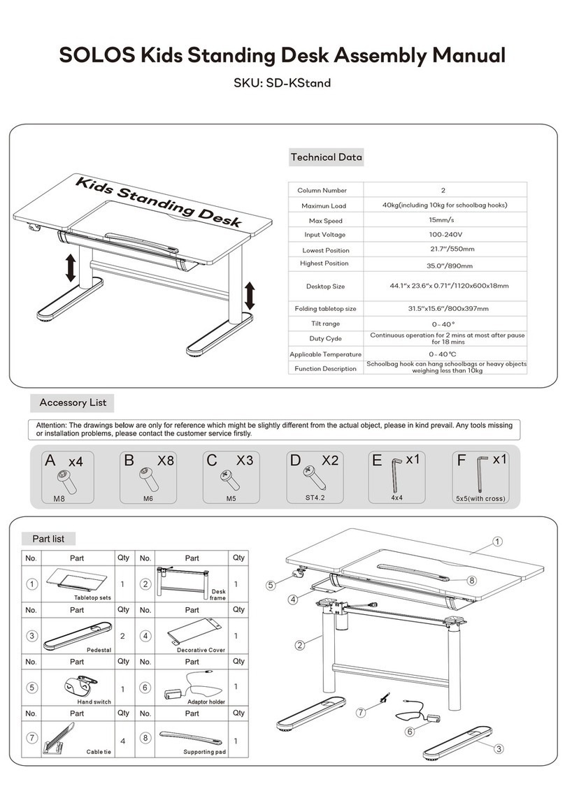 Solos SD-KStand User manual