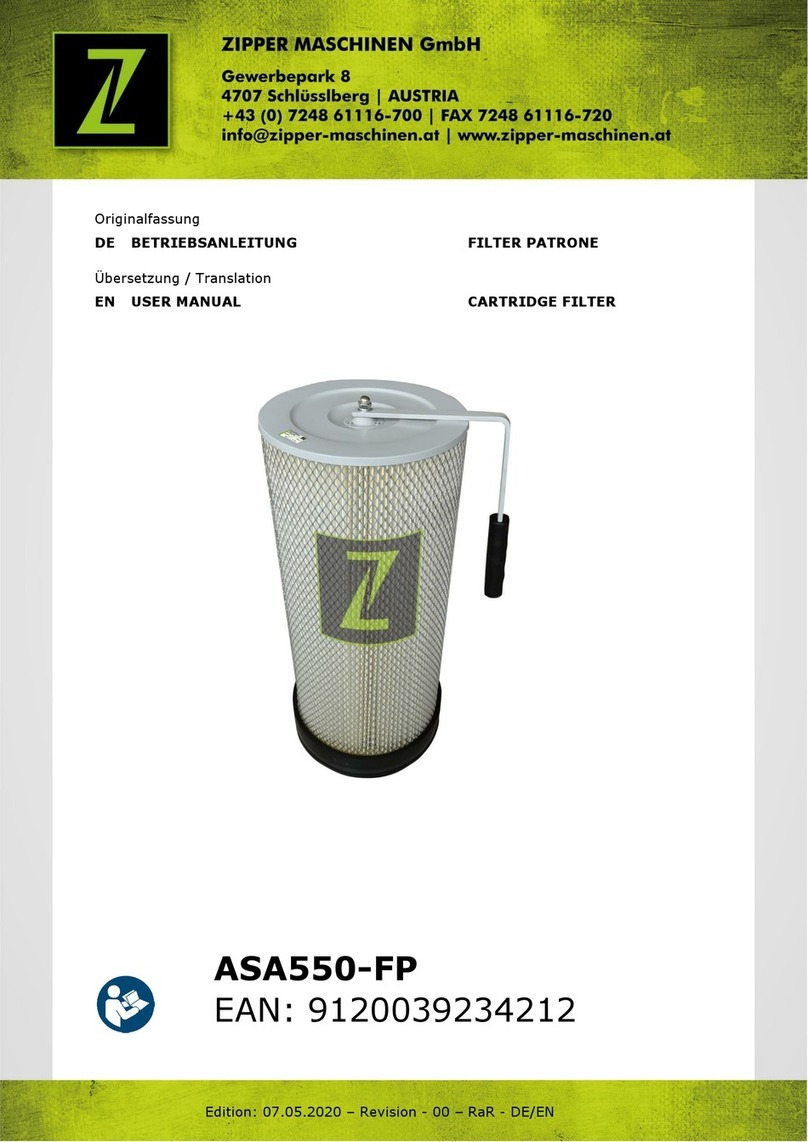 Z.I.P.P.ER MASCHINEN ASA550-FP user manual Z.I.P.P.ER MASCHINEN ASA550-FP user manual