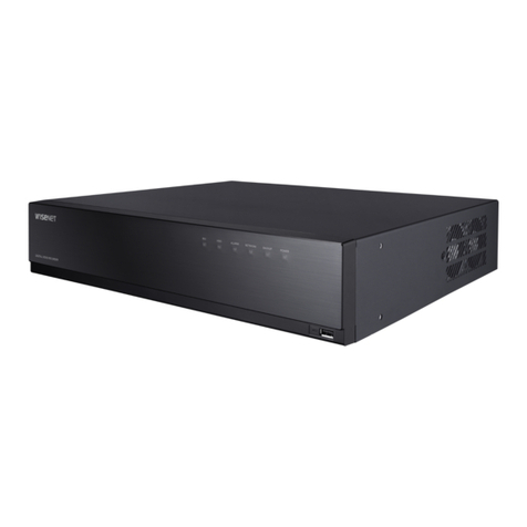 Wisenet HRX-1632 Installation instructions