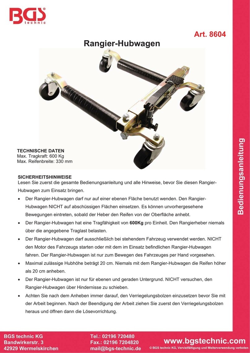 BGS technic 8604 User manual