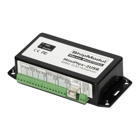 ShipModul MiniPlex-2USB NMEA-0183 User manual