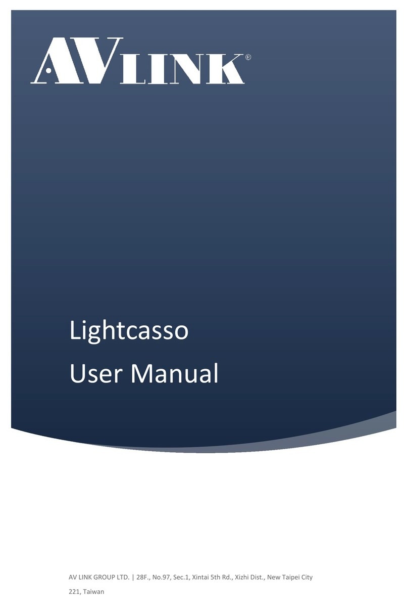 AVLink Lightcasso LCS-D1 user manual