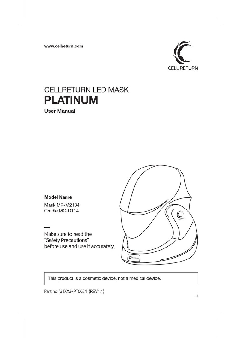 CELLRETURN PLATINUM MP-M2134 user manual