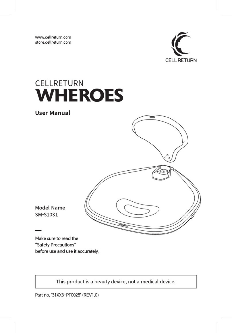 CELLRETURN WHEROES User manual