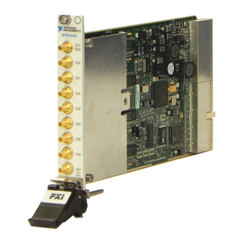 National Instruments NI 447 Series User manual