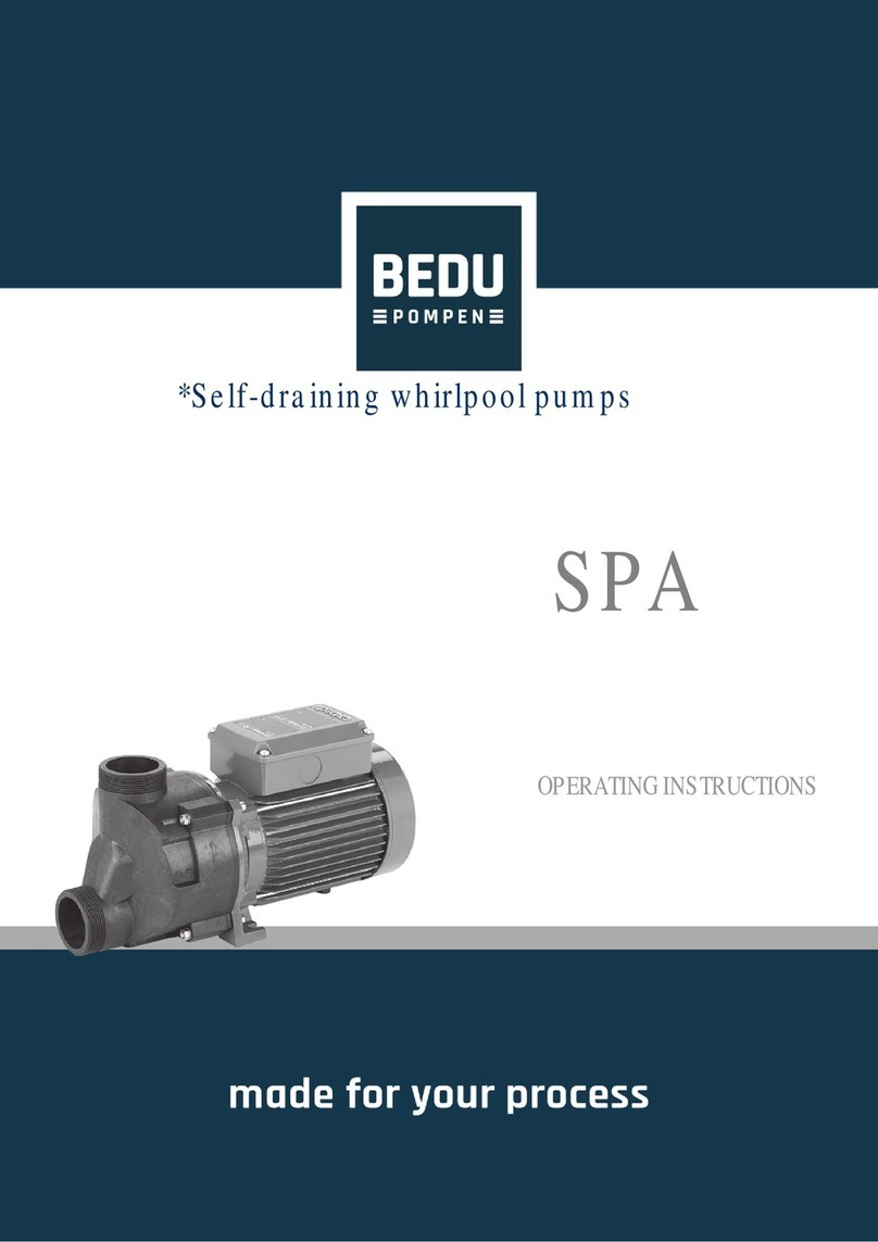 BEDU SPA 11 Series User manual