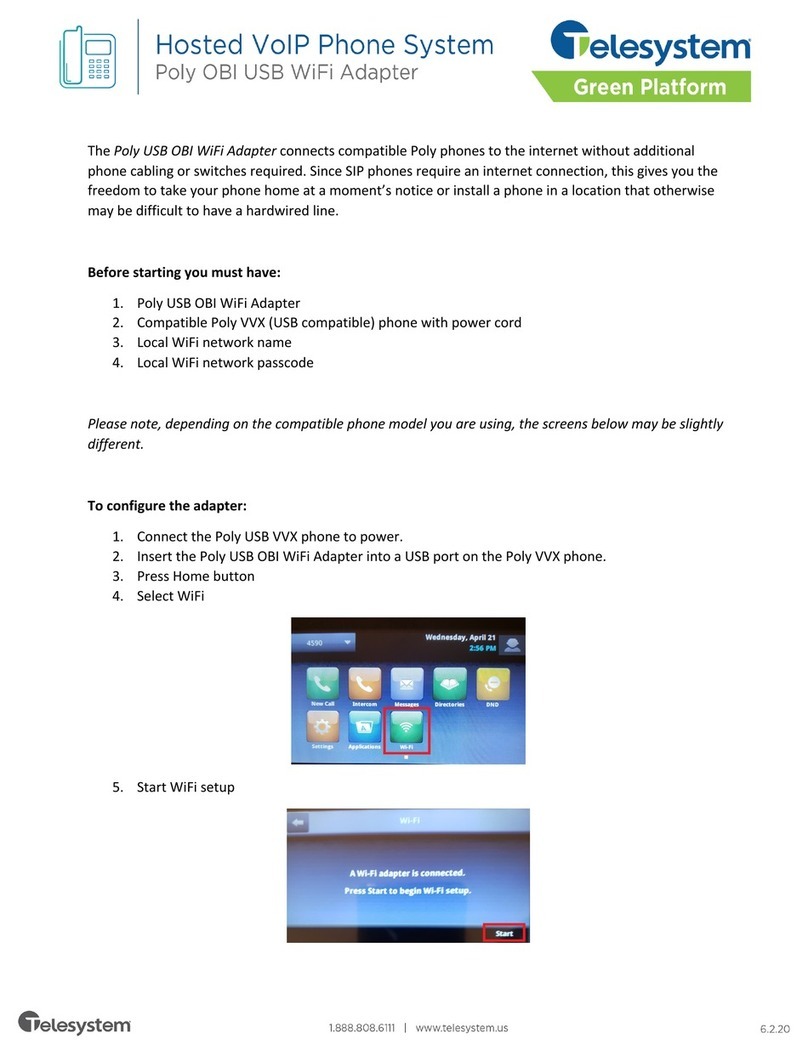 Poly OBI USB WiFi Adapter quick start guide