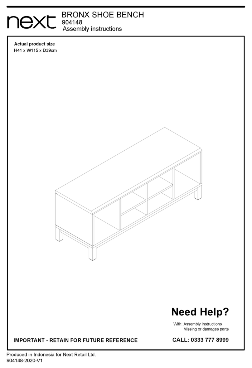 Next BRONX 904148 Assembly instructions