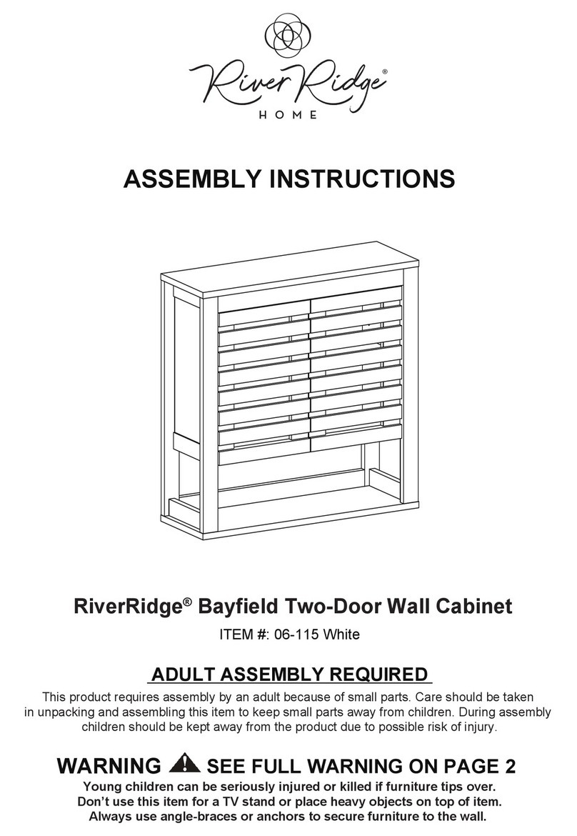 RiverRidge Bayfield 06-115 User manual