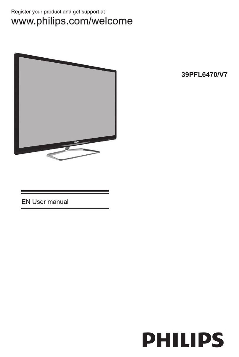 Philips 39PFL6470/V7 User manual