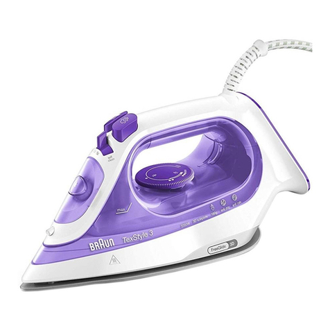 Braun TexStyle 3 TS 3 User manual