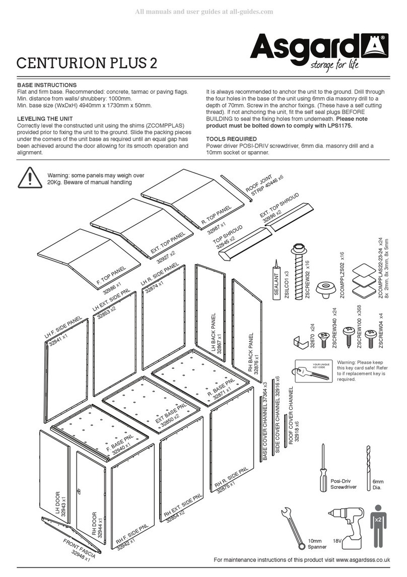Asgard CENTURION PLUS 2 User manual