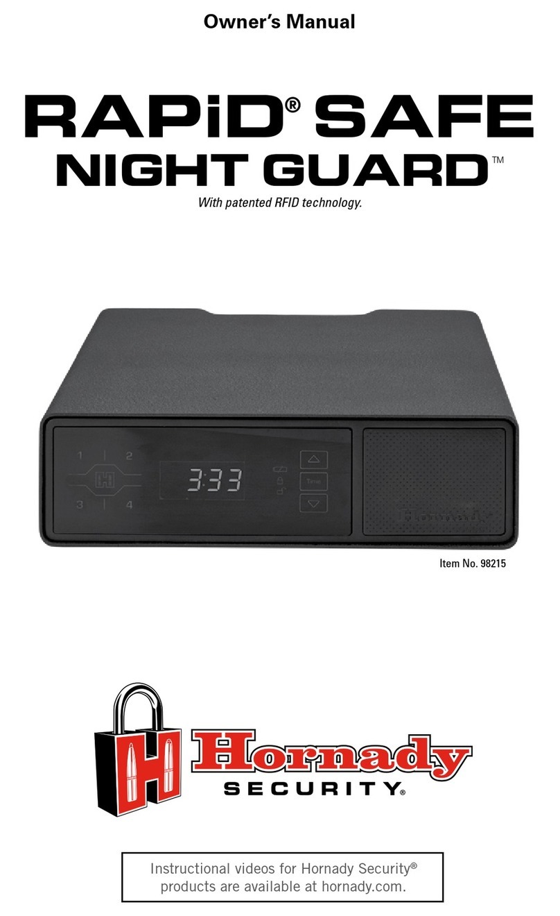 Hornady Security RAPiD SAFE NIGHT GUARD owner's manual