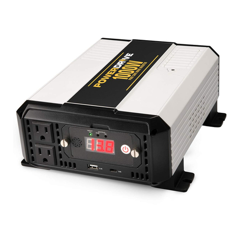 Power Drive PDIPS1000B Addendum owner's guide