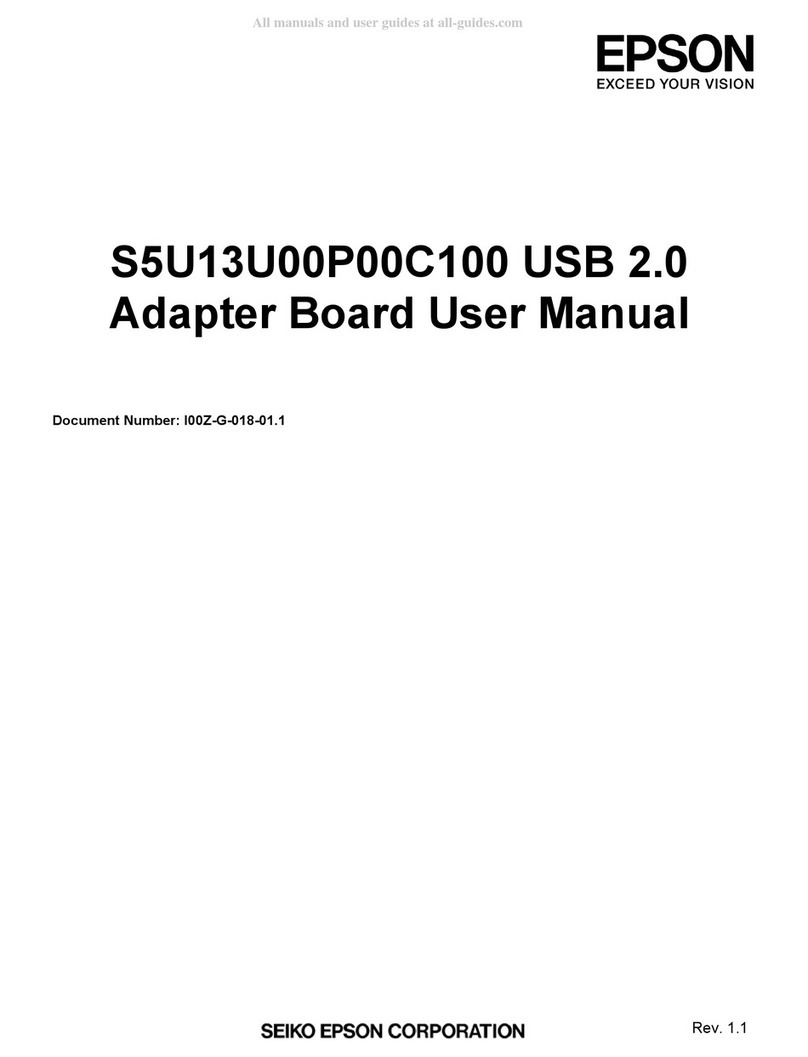Epson S5U13U00P00C100 USB 2.0 User manual